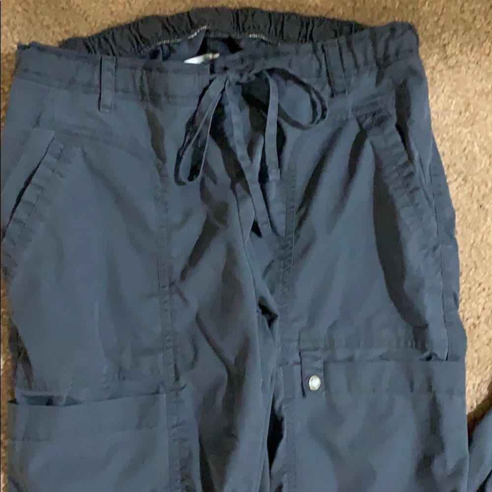 Pewter colored Scrub Pants